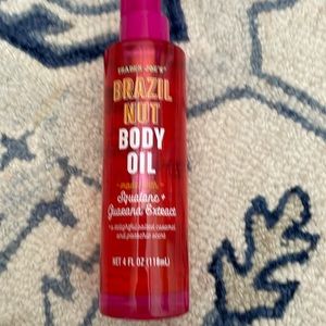 New Trader Joe’s Brazil Nut body oil